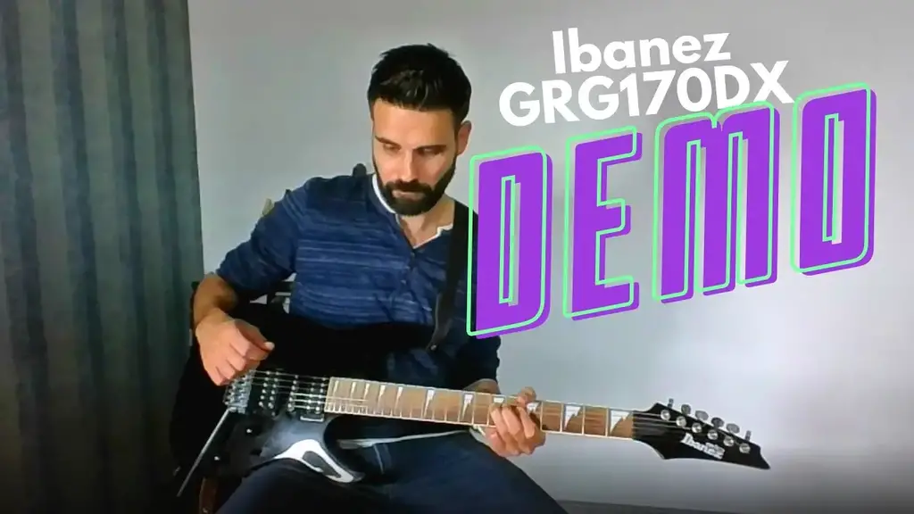 'Video thumbnail for Ibanez GRG170DX demo solo'
